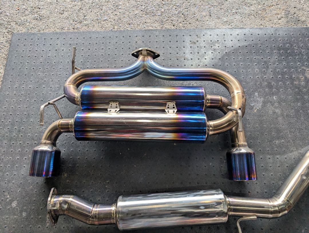Z34 フェアレディZ アミューズ チタン マフラー