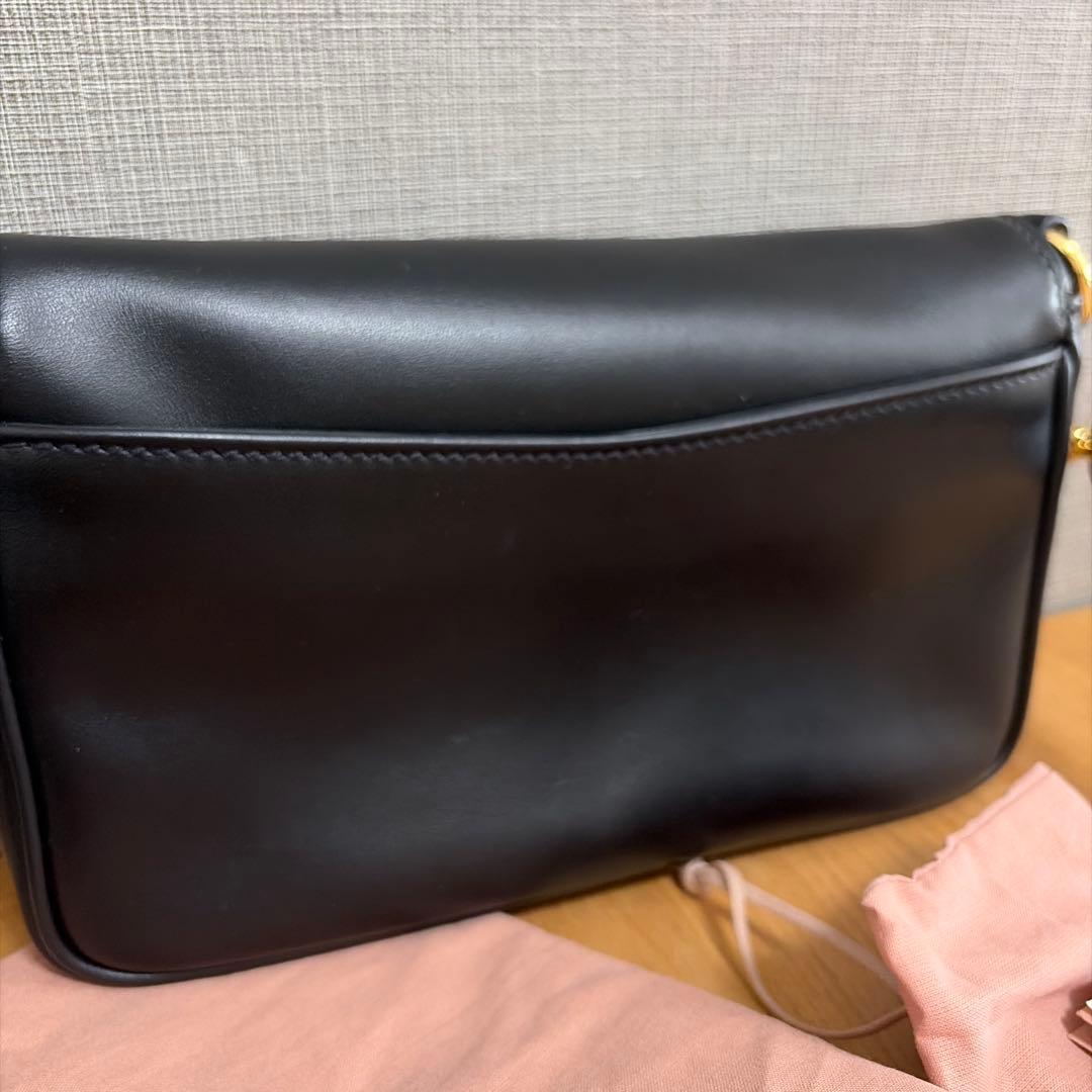 miu miu ペニーバッグ 黒 保存袋付き