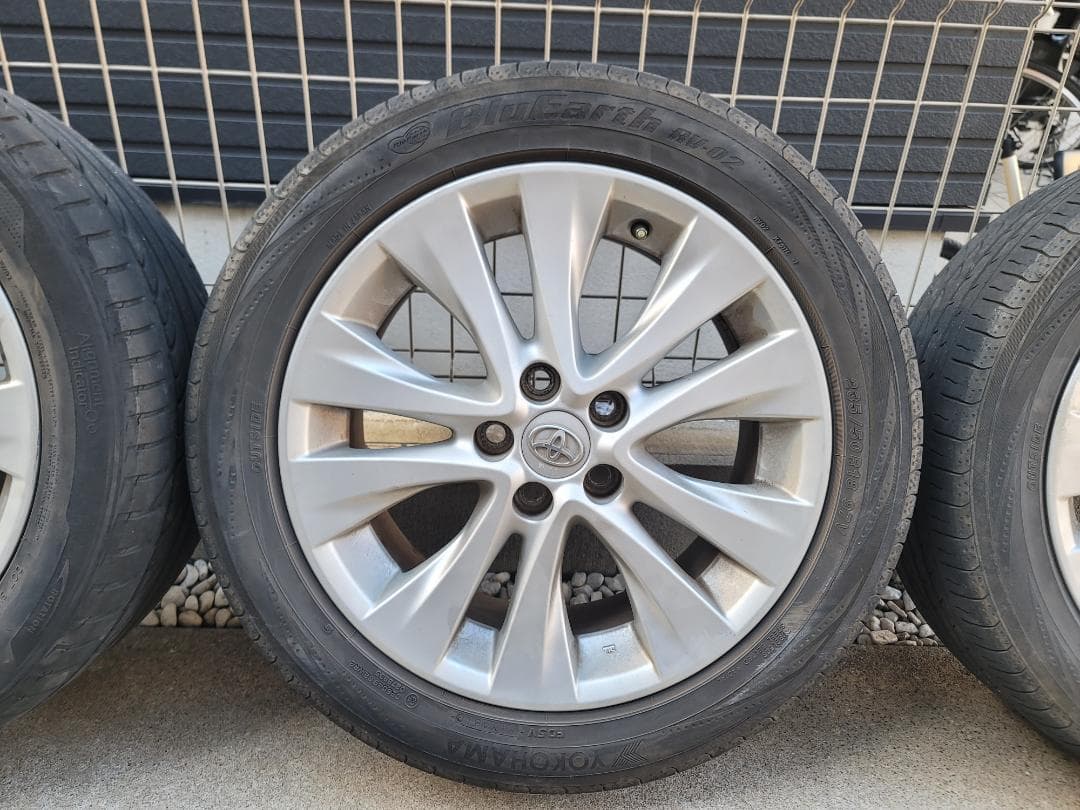 送料込　アルファード　ヴェルファイア　２０系　純正アルミホイール　タイヤ