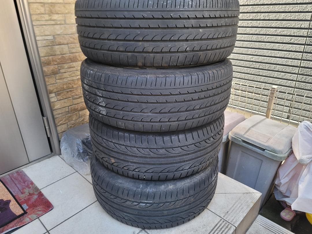 送料込　アルファード　ヴェルファイア　２０系　純正アルミホイール　タイヤ