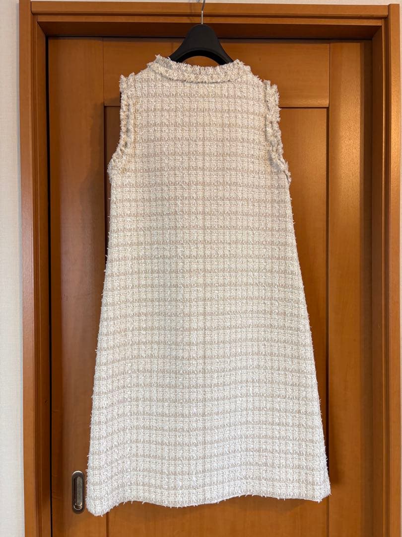 エムズグレイシー♡ツィードワンピースジレ38