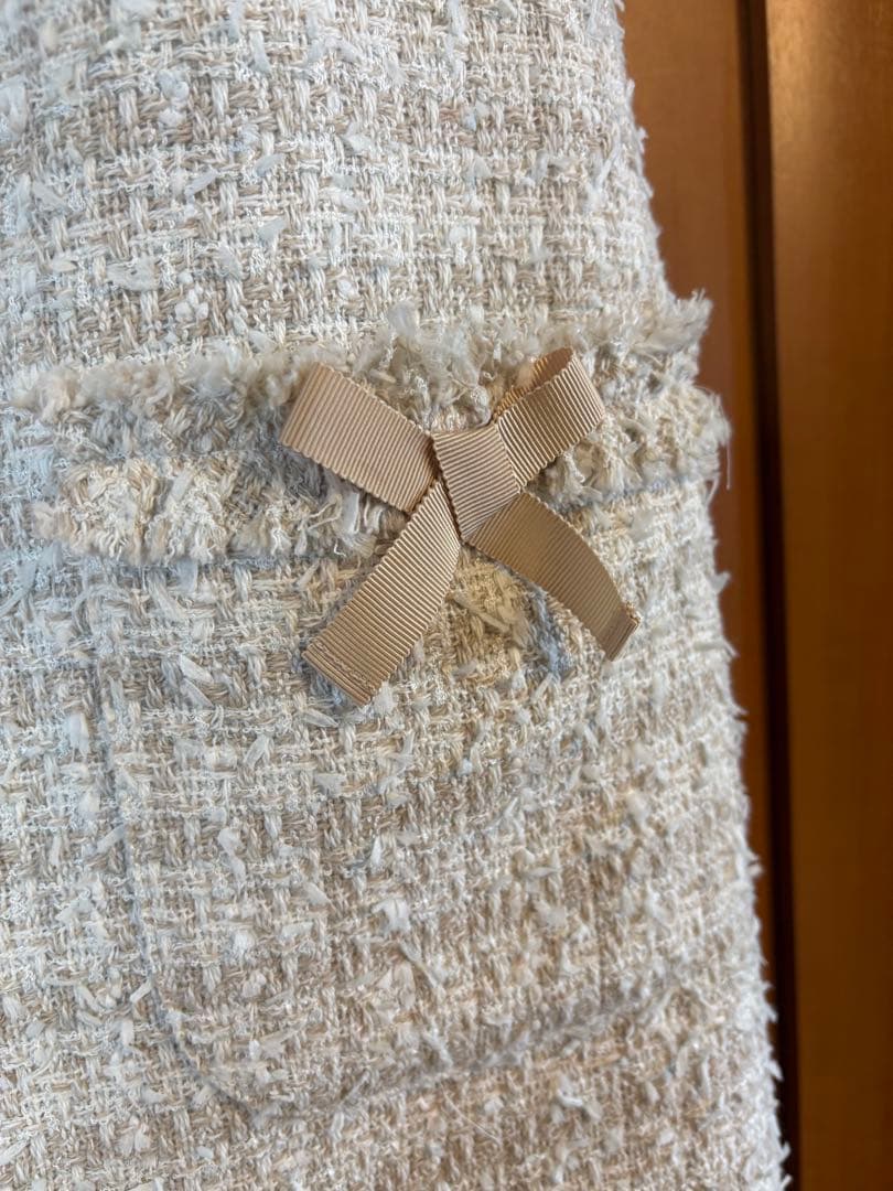 エムズグレイシー♡ツィードワンピースジレ38