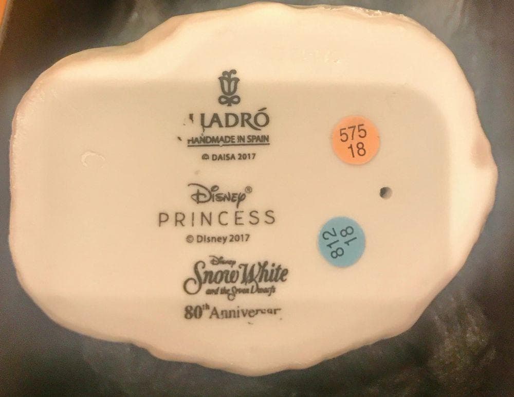 リヤドロ LLADRO スリーピー 80周年記念作品 白雪姫と7人の小人 美品