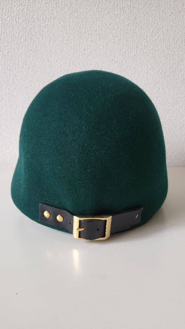 【最終】sacai ハット ダークグリーン ウール 【希少】