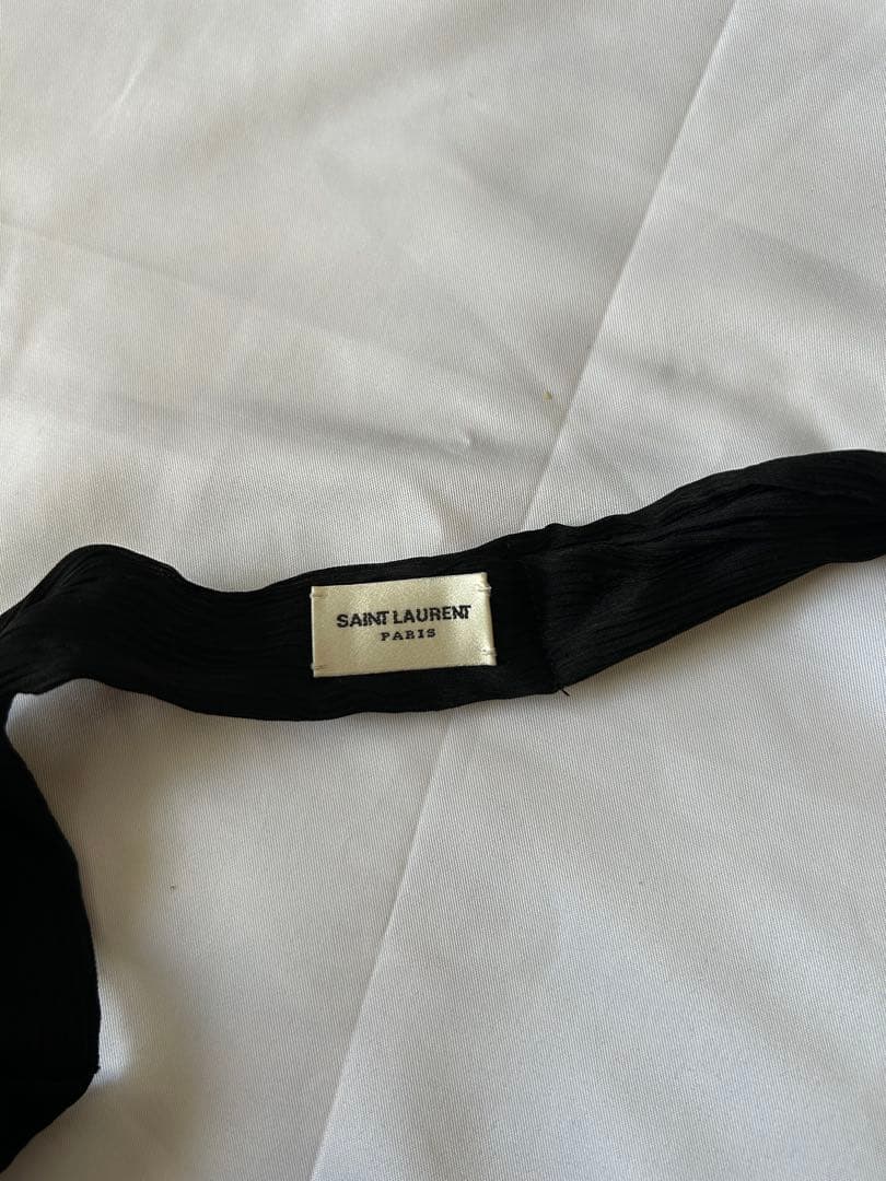 Saint Laurent Paris クラヴァット ネクタイ ナロータイ