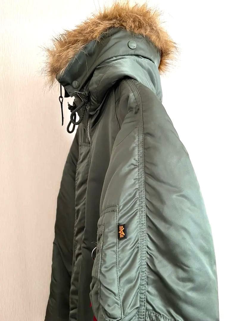 ALPHA N-3B アルファ、ミリタリージャケット、美品