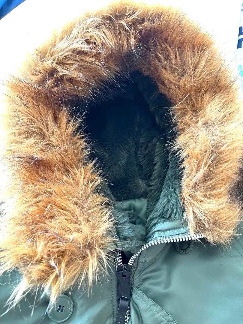 ALPHA N-3B アルファ、ミリタリージャケット、美品