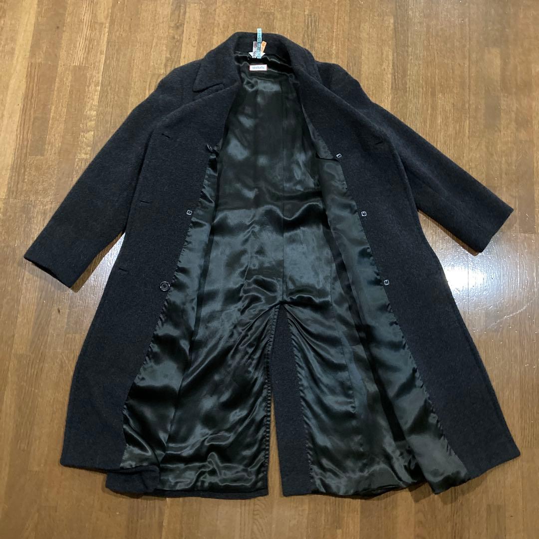 MAX&co ダークグレー ロングコート