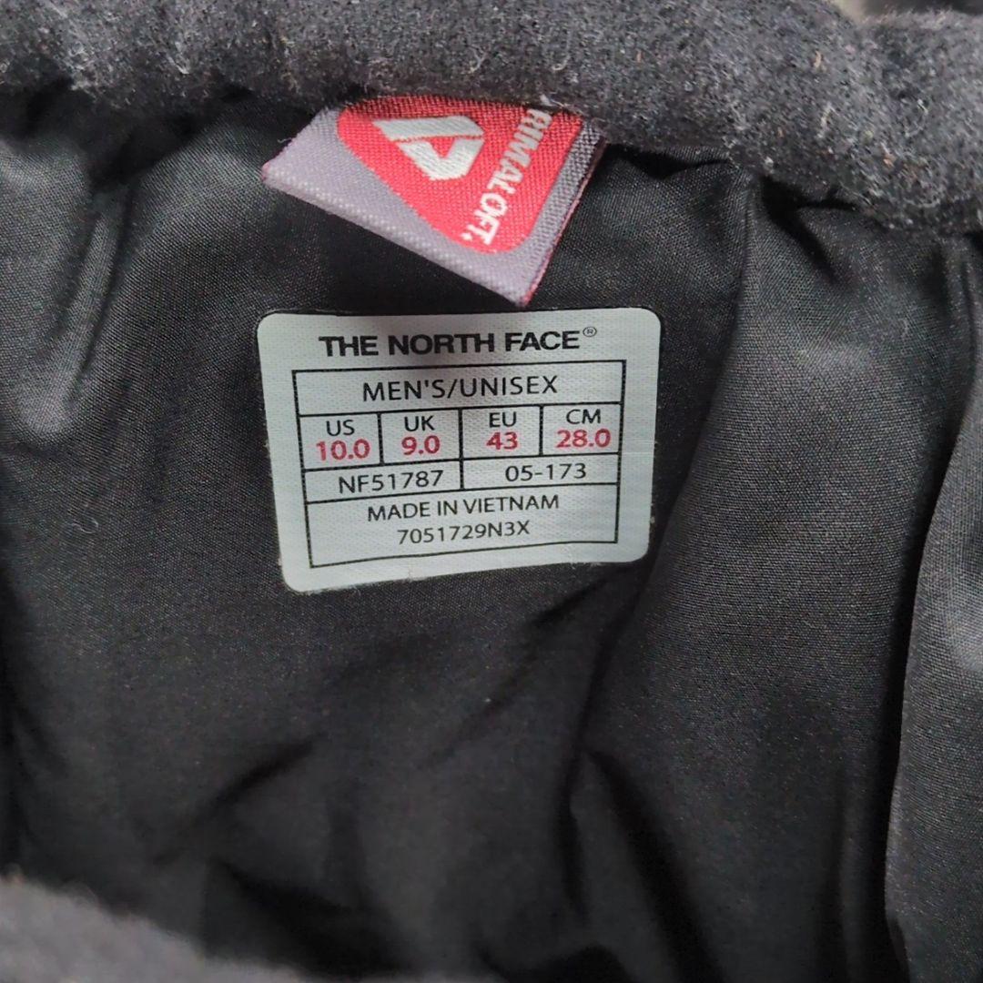 ノースフェイス 28.0cm ヌプシ ブーティー ウール ショート S553