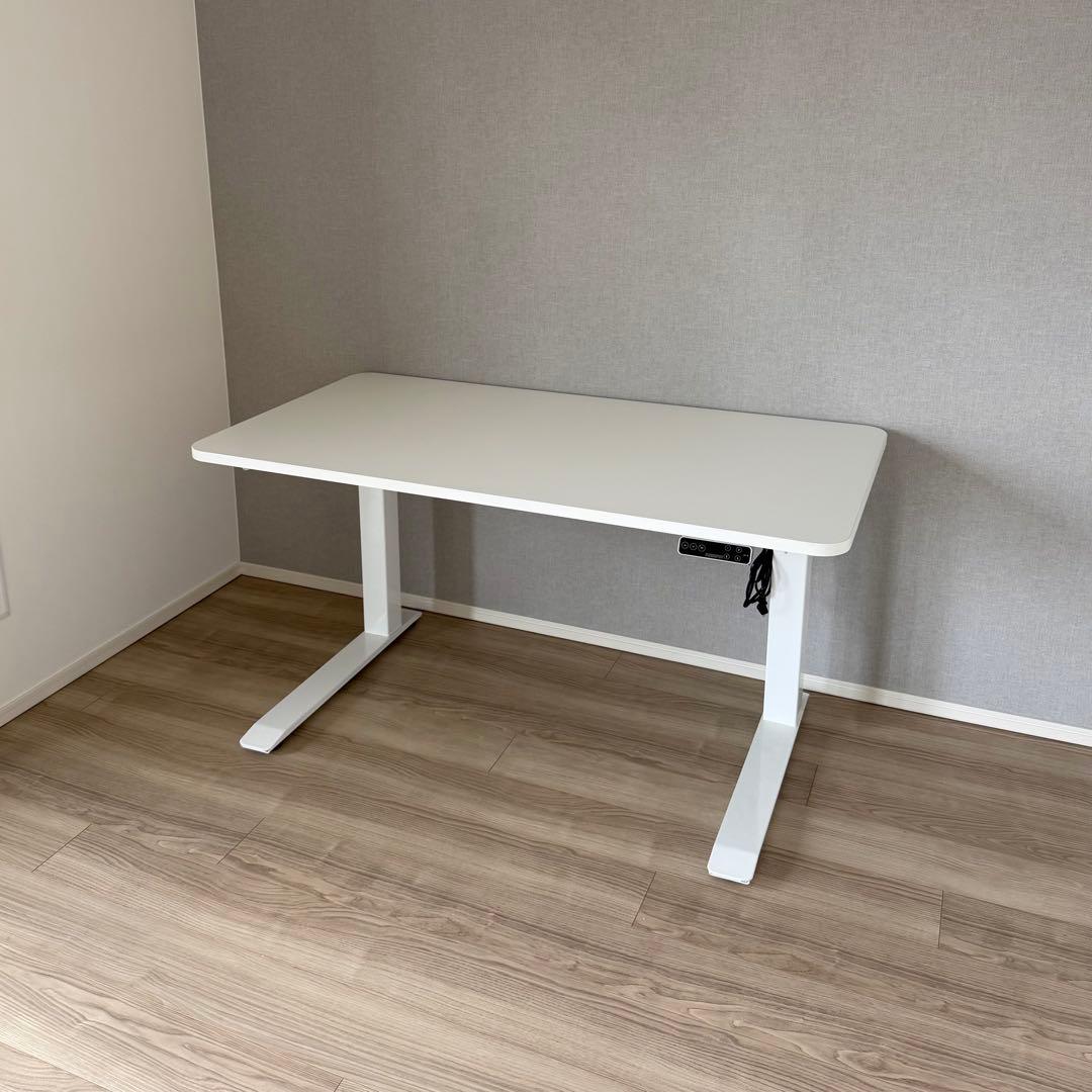 【Raki】FlexiSpot E7 pro 電動昇降デスク ホワイト