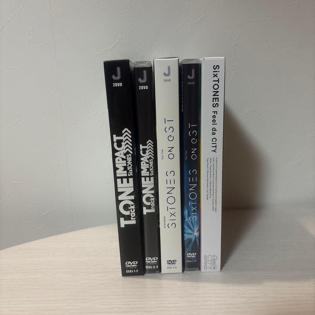 ⭐️最終値下げ⭐️SixTONES ライブ DVD 5枚セット まとめ売り