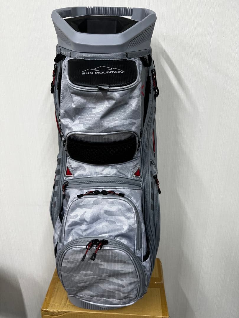 [未使用]SUN MOUNTAIN C-130 グレー迷彩　キャディバッグ