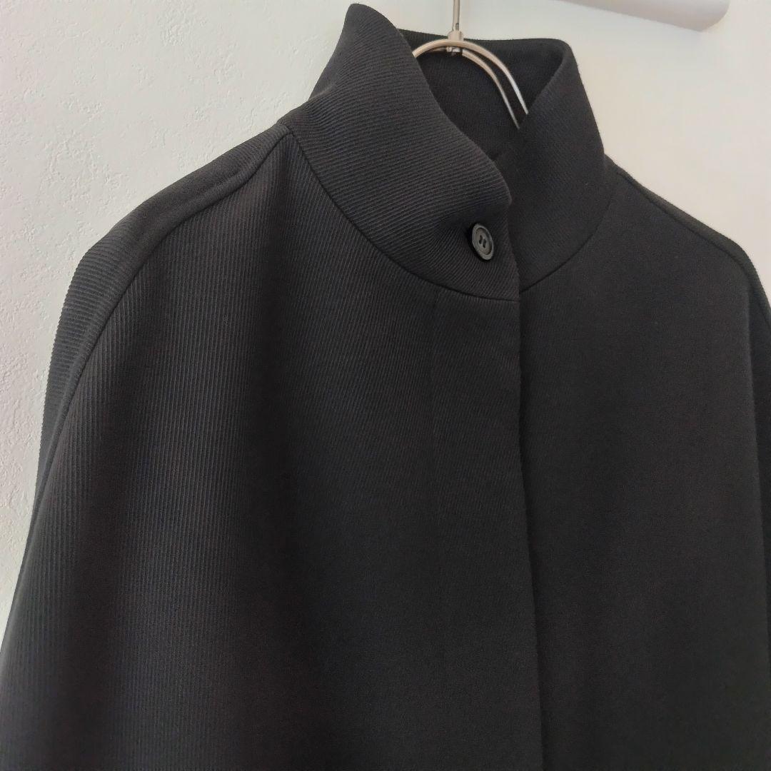 美品✨ANAYI 22AW カルゼリバーケープコート　ポンチョ ブラック 38