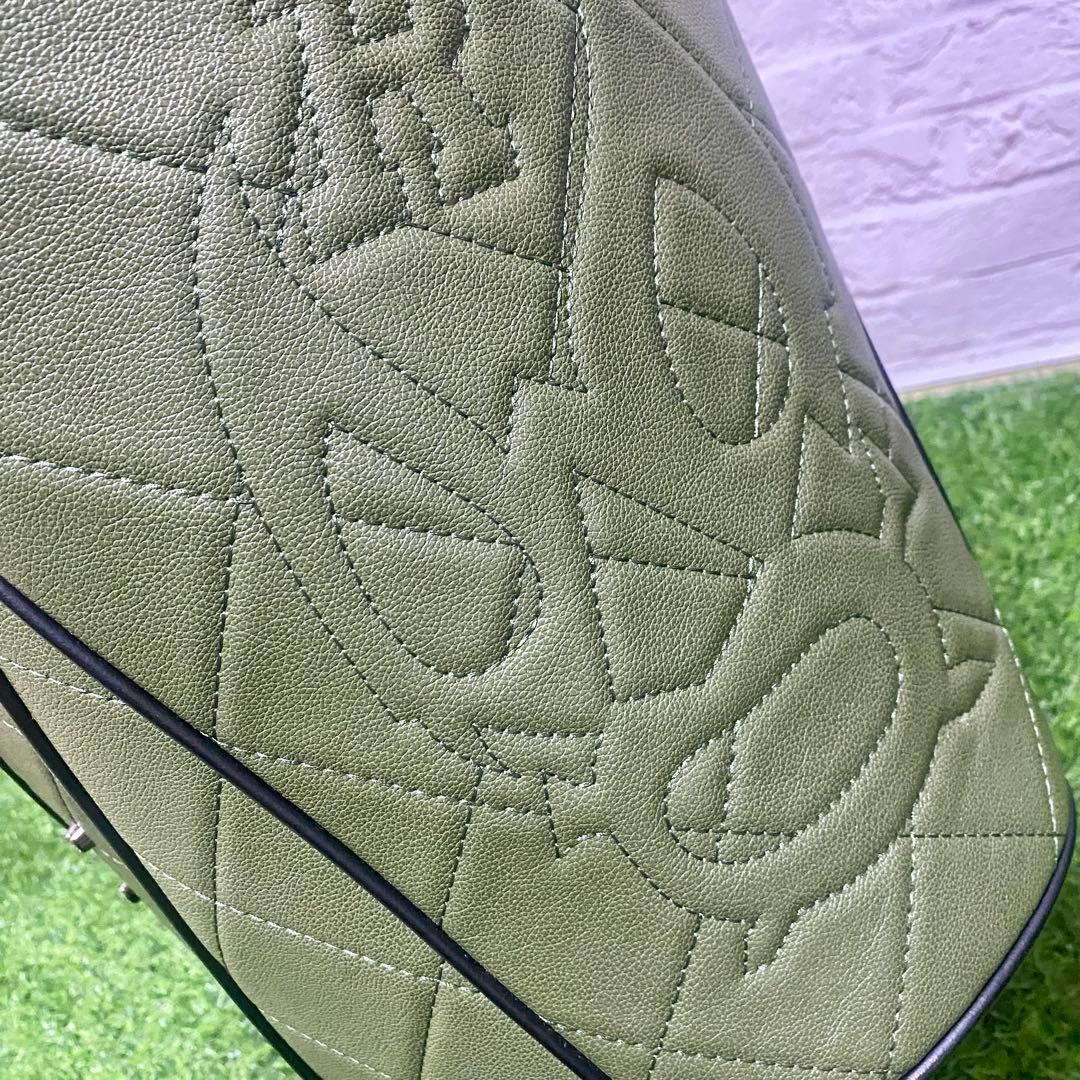 ラッセルノ ルチャマスク キャディバッグ グリーン カーキ 緑 ゴルフ メンズ