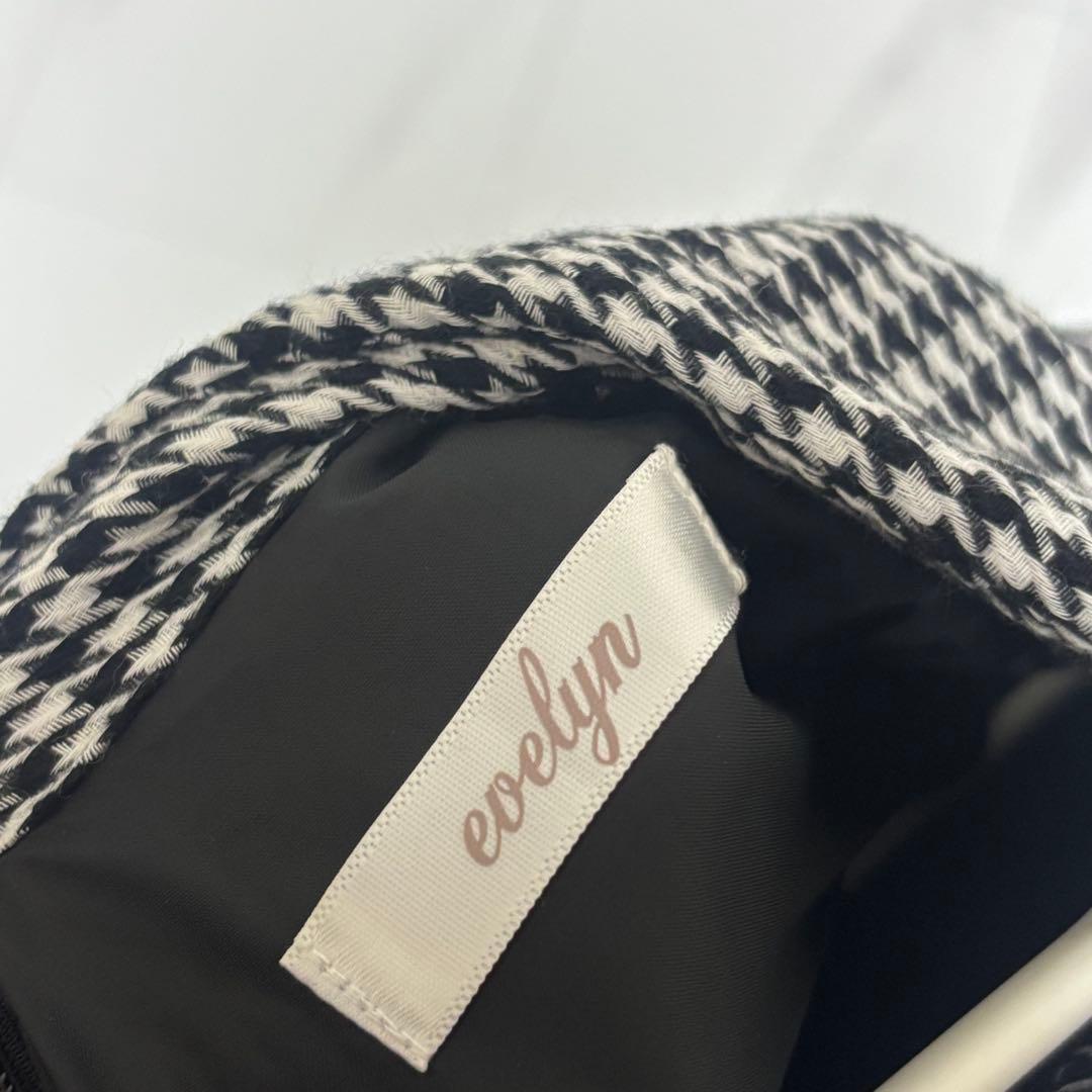 evelyn ティアードミニop 長袖 ブラック　BK