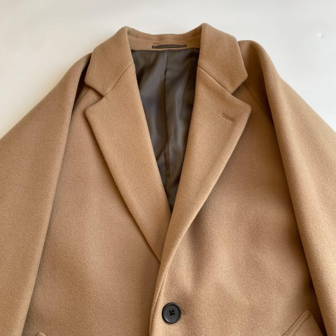 美品 CM FAbRICA メルトンチェスターコート UNITED ARROWS