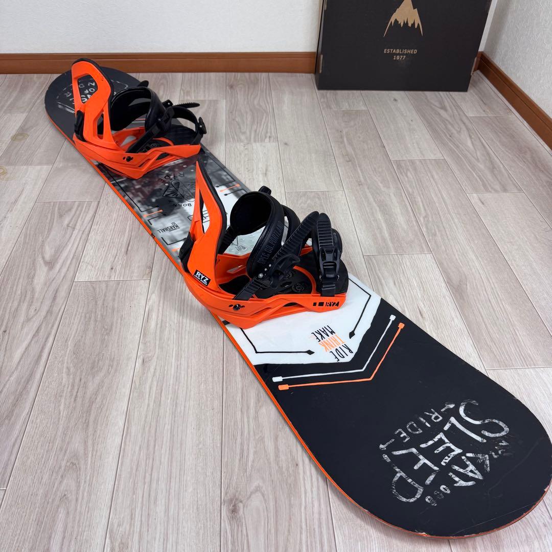 RIDE RYZ 151cm スノーボードセット