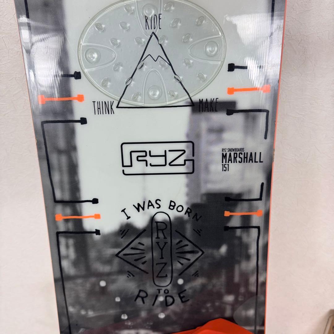 RIDE RYZ 151cm スノーボードセット