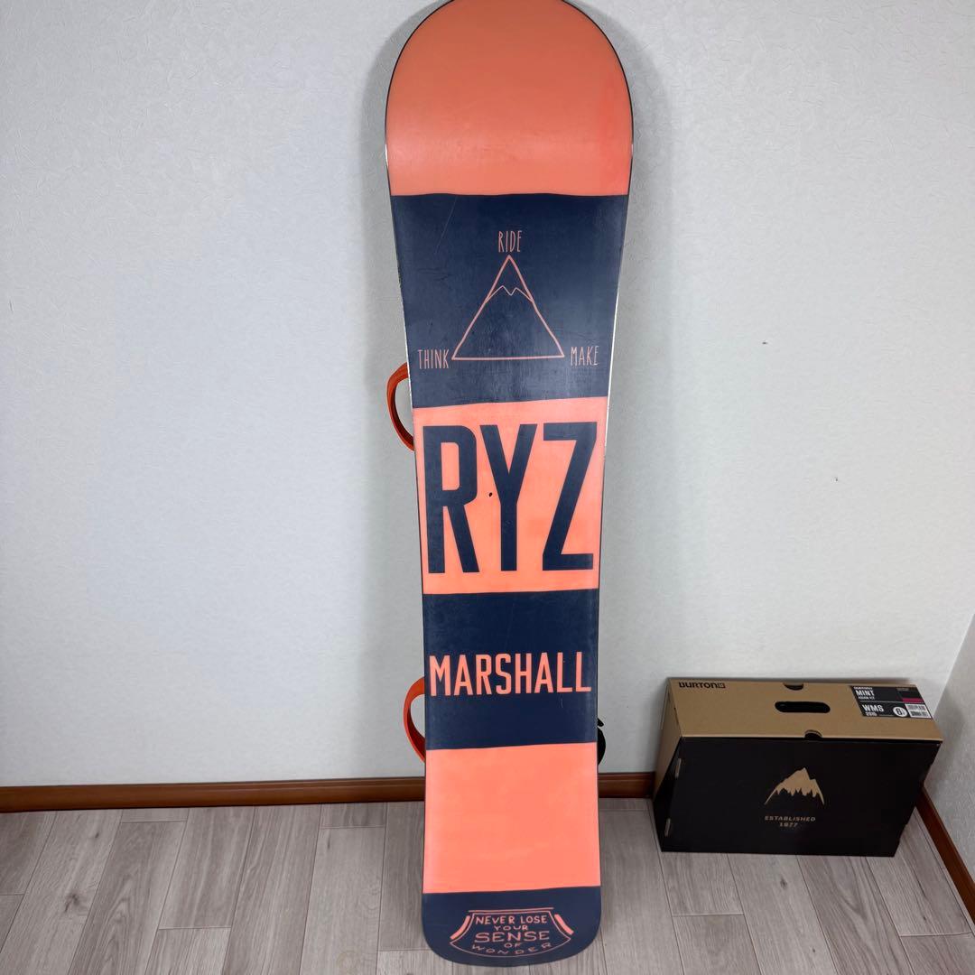 RIDE RYZ 151cm スノーボードセット