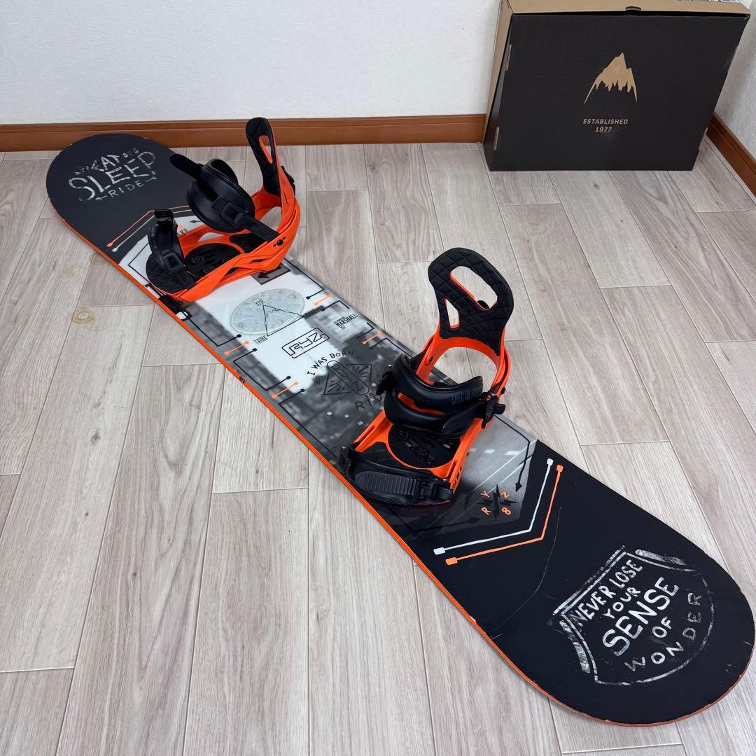 RIDE RYZ 151cm スノーボードセット