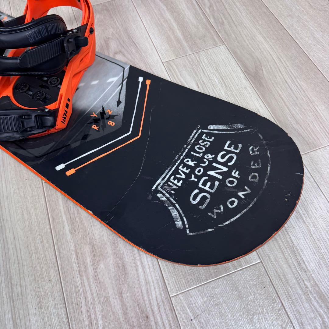 RIDE RYZ 151cm スノーボードセット