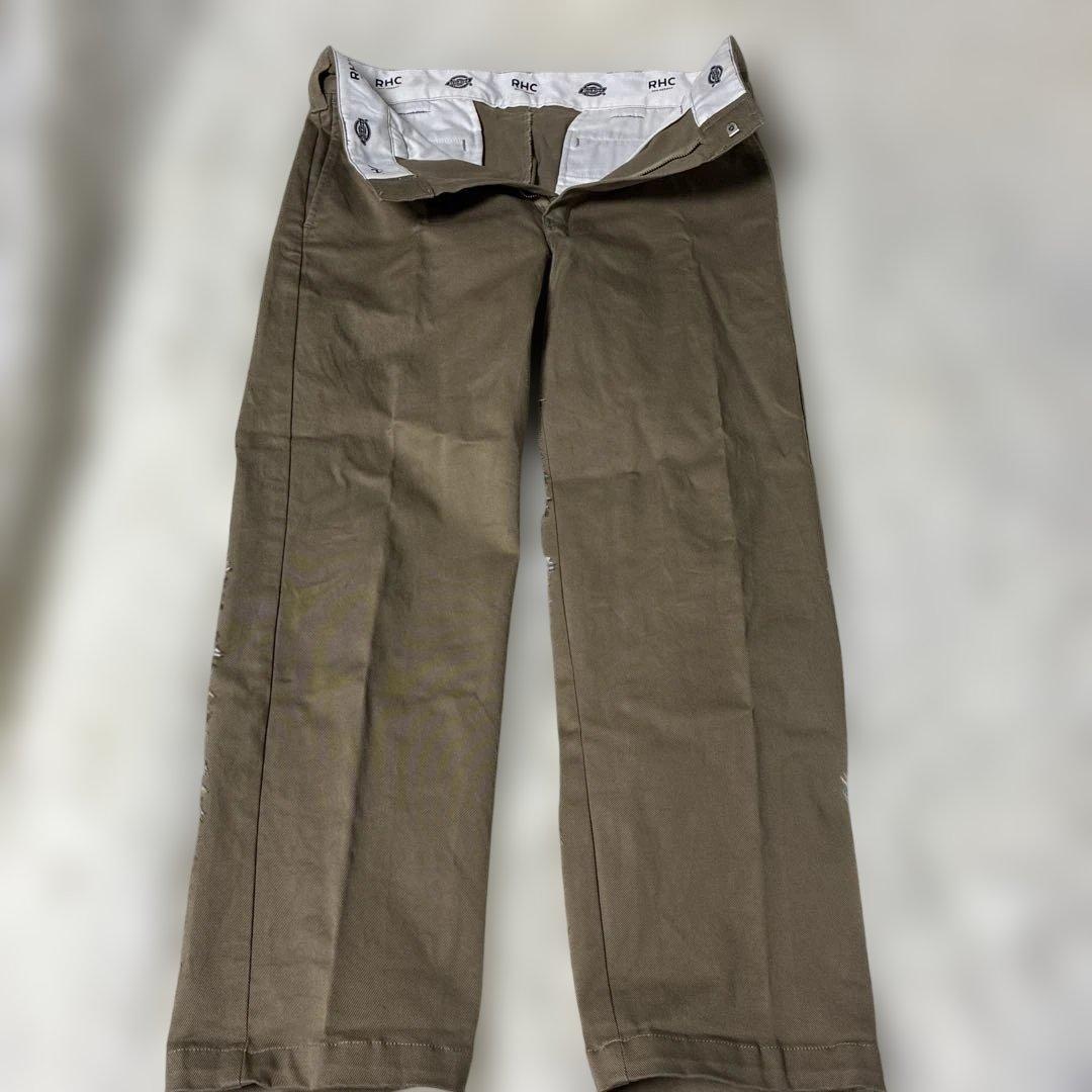 RHC Dickies チノパン カーキ34インチ
