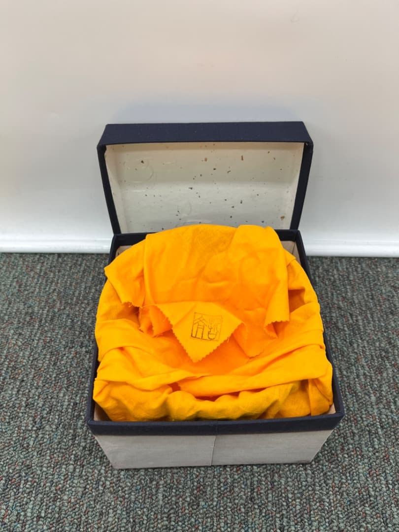 根来塗　大椀　辻雅史作　雑煮椀　お椀　盌　漆器　茶道具　箱付き　f724