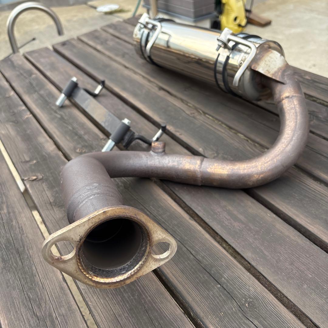 ハイゼットトラック後期　サイド管　マフラー　￼wirus win ウィルスウィン