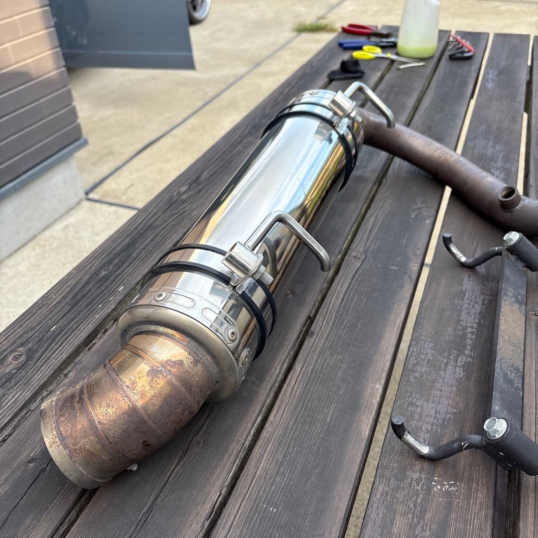 ハイゼットトラック後期　サイド管　マフラー　￼wirus win ウィルスウィン