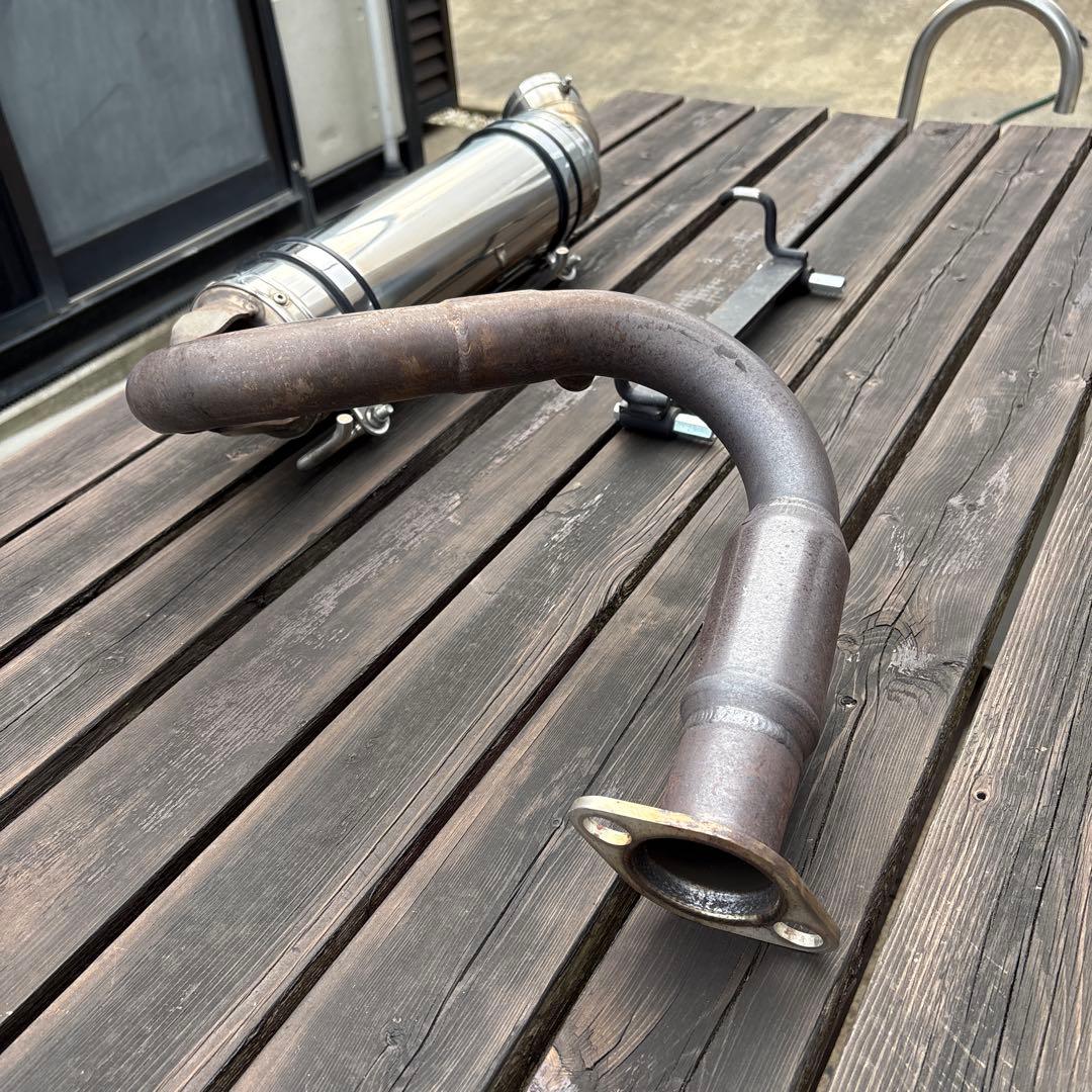 ハイゼットトラック後期　サイド管　マフラー　￼wirus win ウィルスウィン