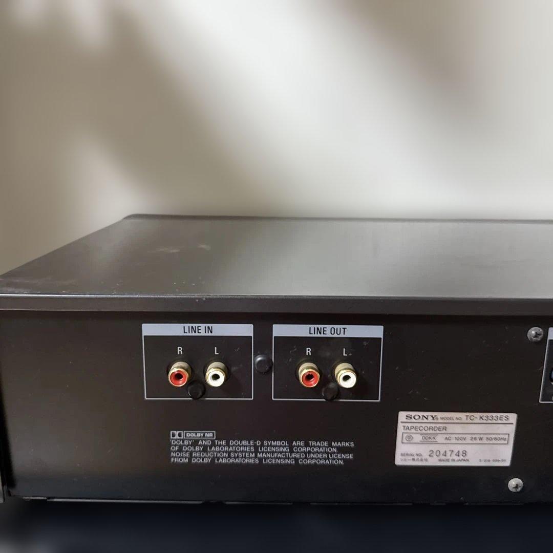 SONY TC-K333ES ステレオカセットデッキ