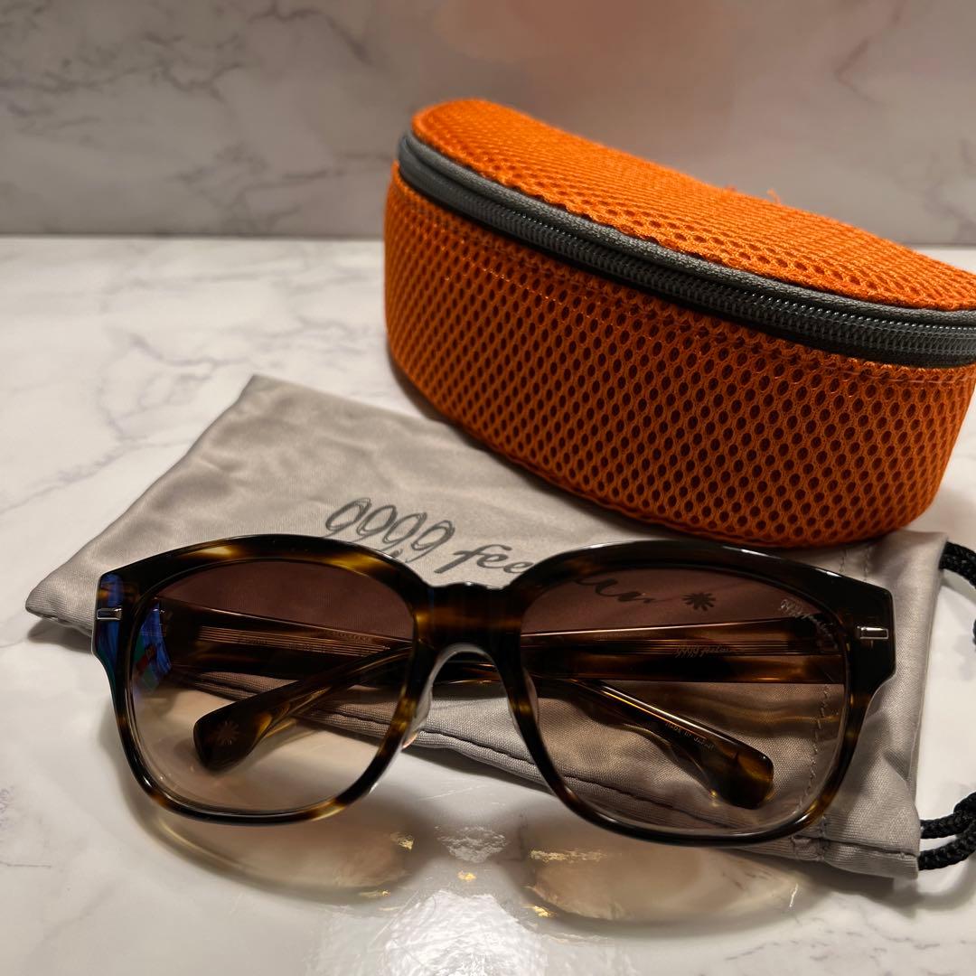 【美品】999.9 フォーナインズ　サングラス　F-08NP