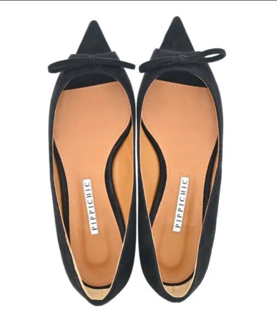 新品　PIPPICHIC ピッピシック　パンプス　フラットシューズ