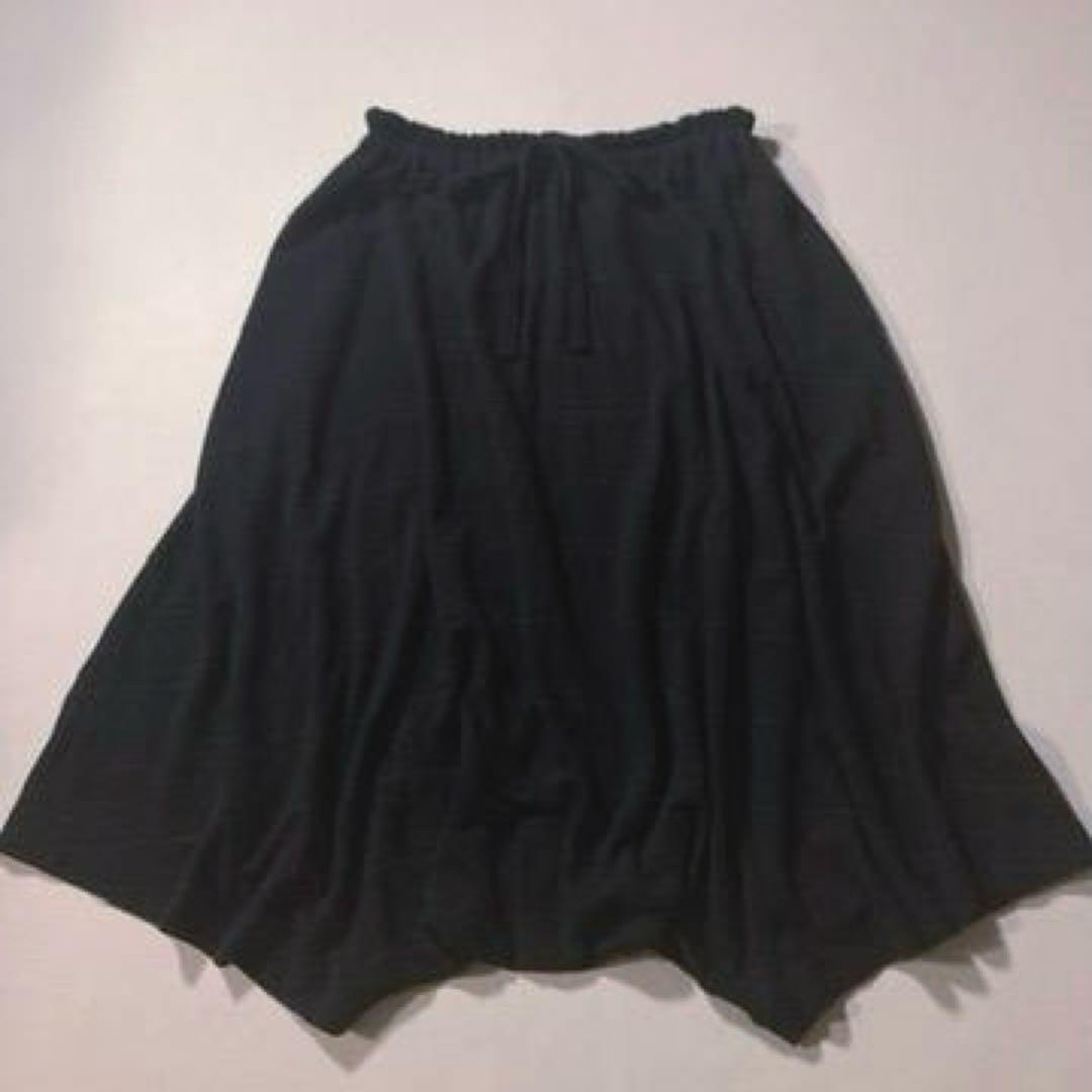 【美品】ヨウジヤマモトプリュスノアール　変形 サルエルパンツ シアー ストライプ