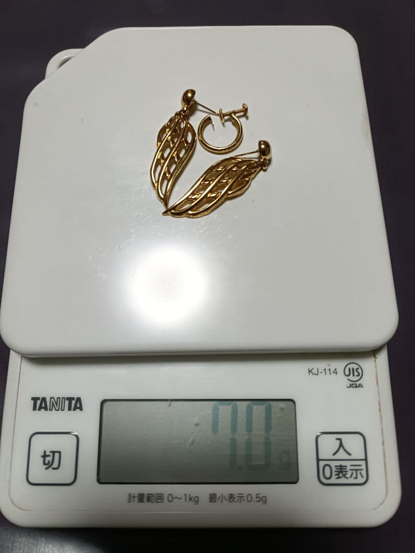 ゴールドピアス イヤリング 説明必読