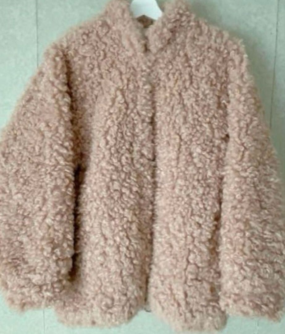 MINAMI TANAKA×CLANE CURL FUR SHORT COAT