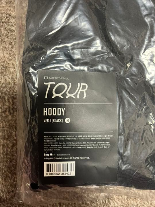 バラ売り○ BTS HOODY MAP OF THE SOUL バンタン