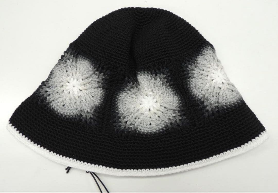 帽子 SOLARIS&CO.Crochet Hat SUNBIRD BLACK