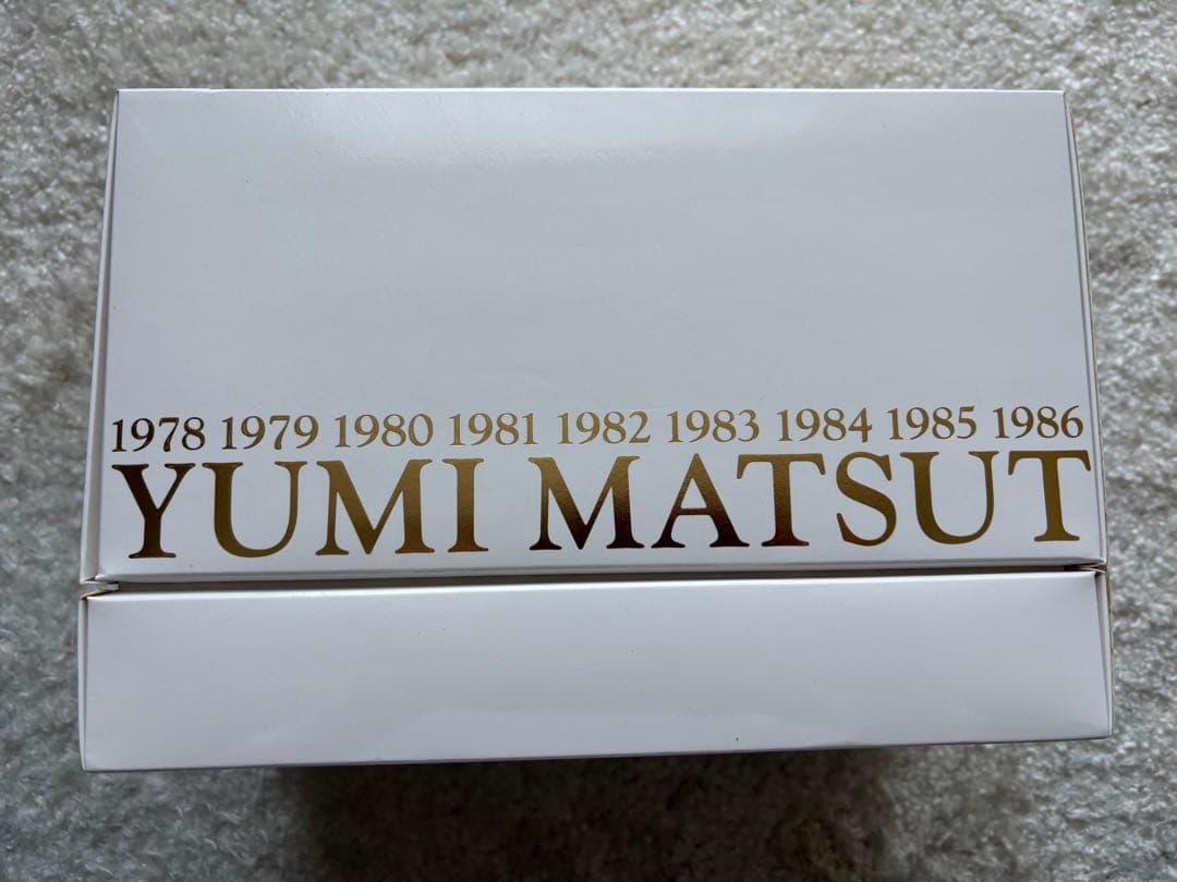 松任谷由実/ 1978～1989 紙ジャケット　CDボックス