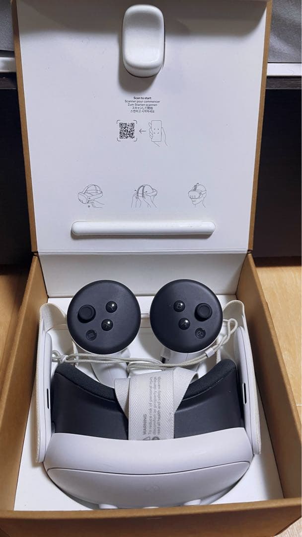  Quest 3 128GB オールインワンVRヘッドセット