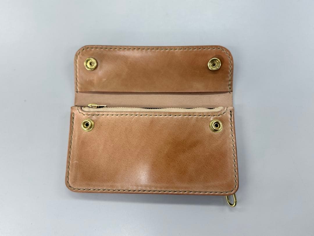 トラッカーウォレット長財布 コードバン（新喜皮革レザー）