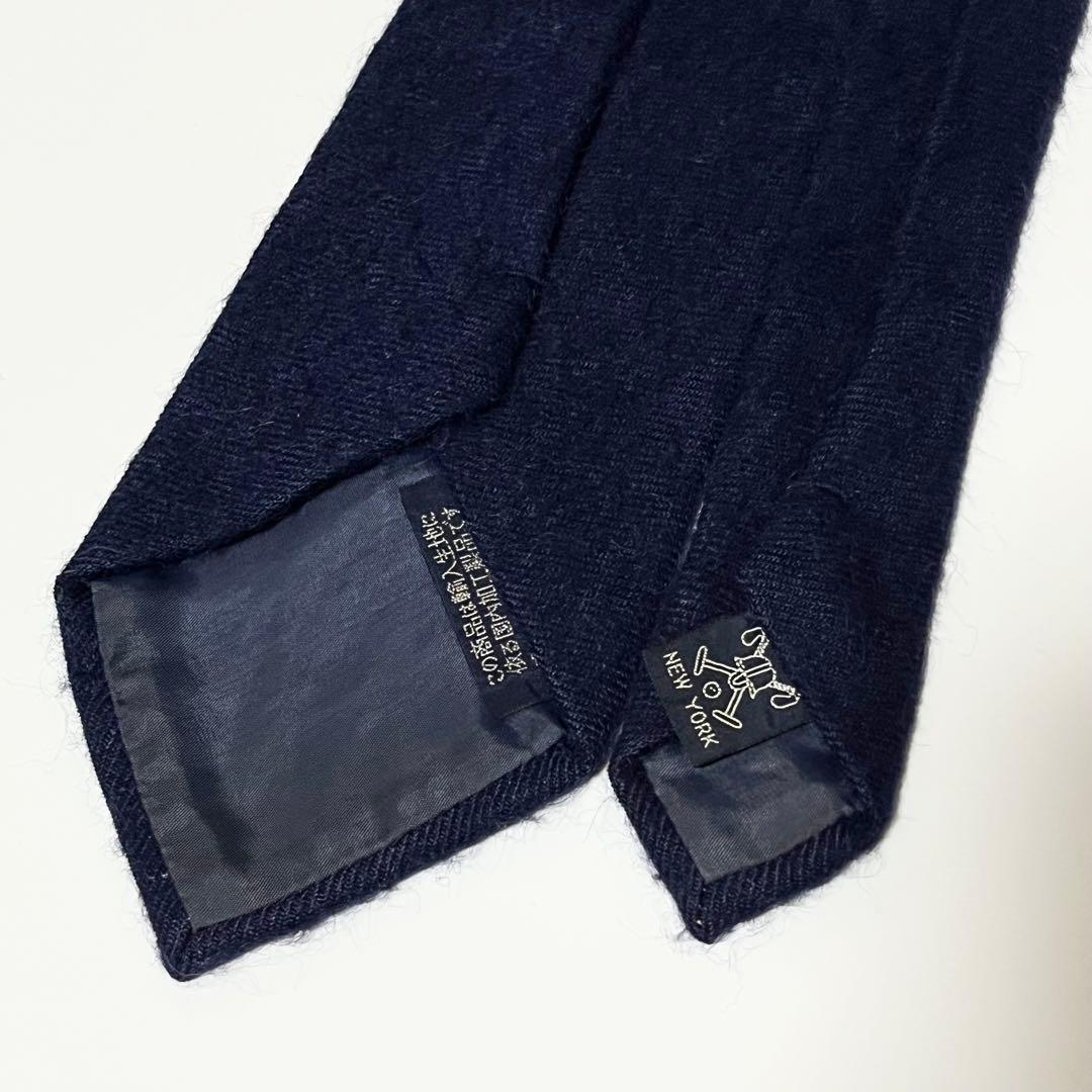 2979 ポロバイラルフローレン ネクタイ 無地 ソリッド ワンポイント ロゴ