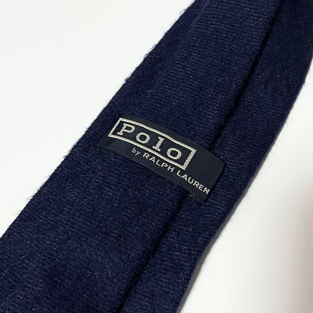 2979 ポロバイラルフローレン ネクタイ 無地 ソリッド ワンポイント ロゴ