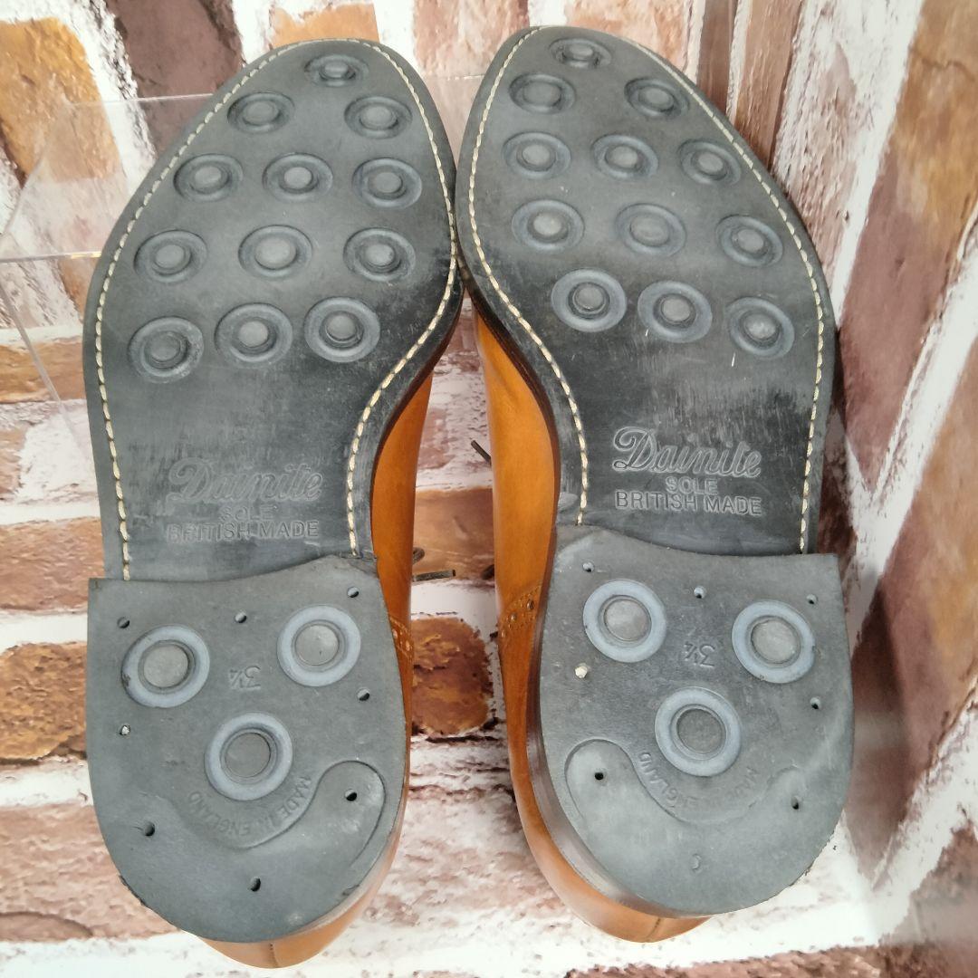 Jalan Sriwijaya （7.5） ストレートチップ　メダリオン