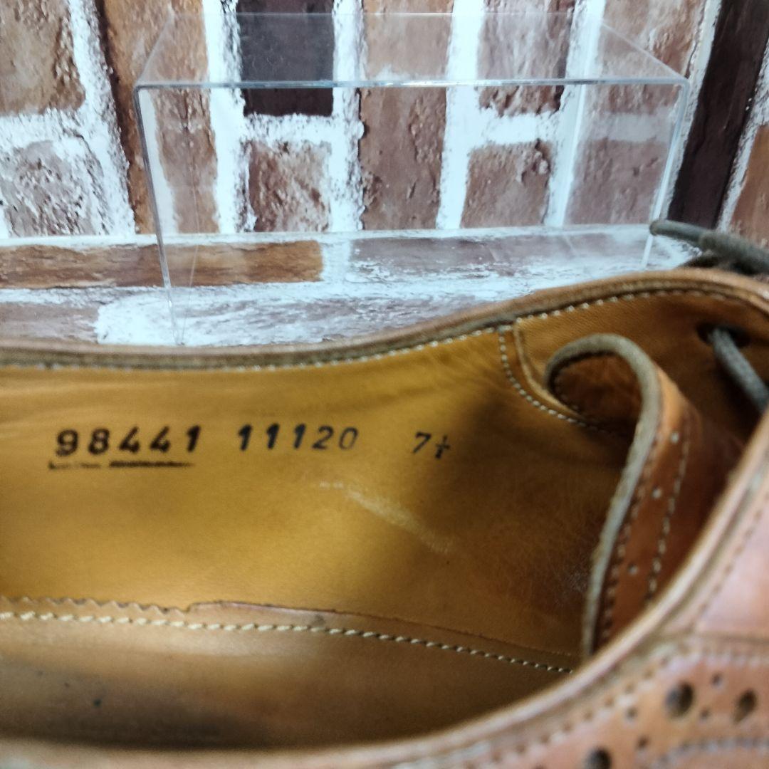 Jalan Sriwijaya （7.5） ストレートチップ　メダリオン