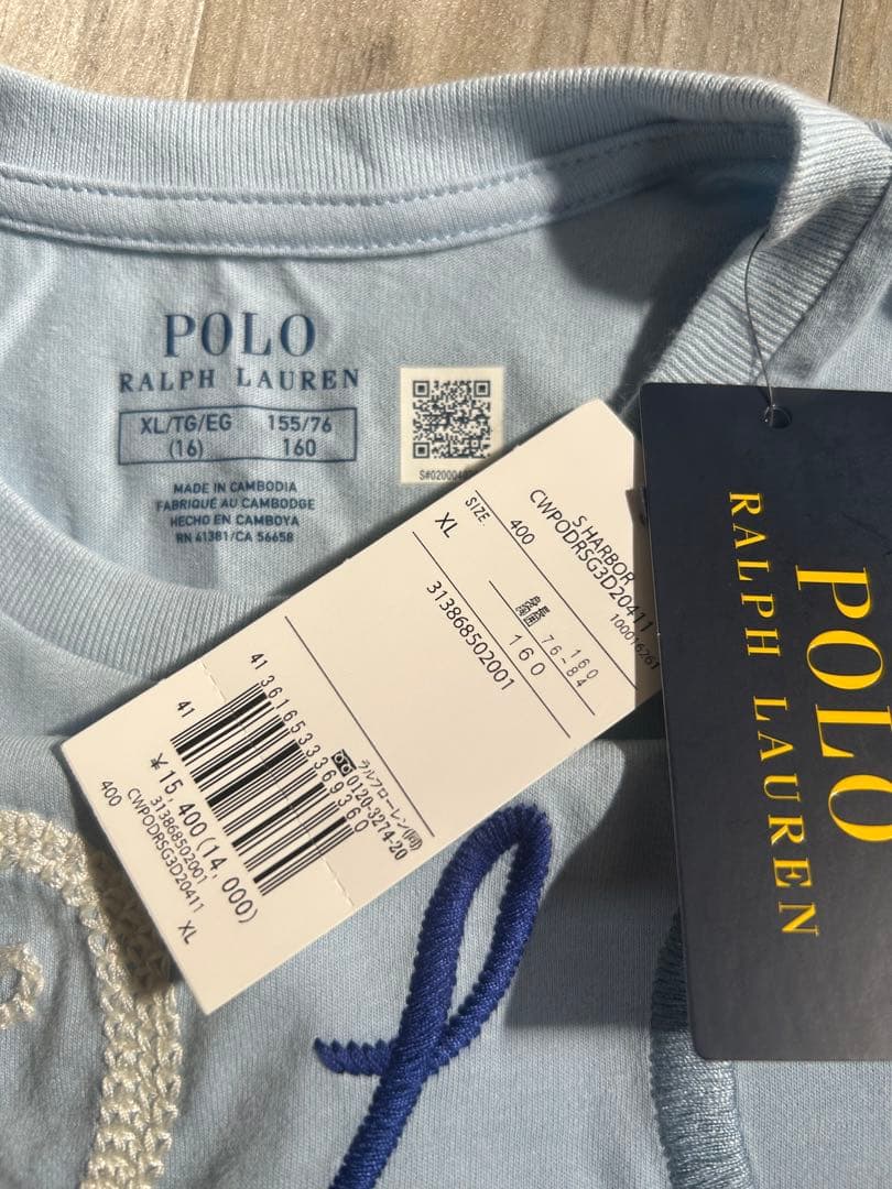 《お値下げしました》ポロラルフローレン　160 タグ付き　新品未使用　ワンピース