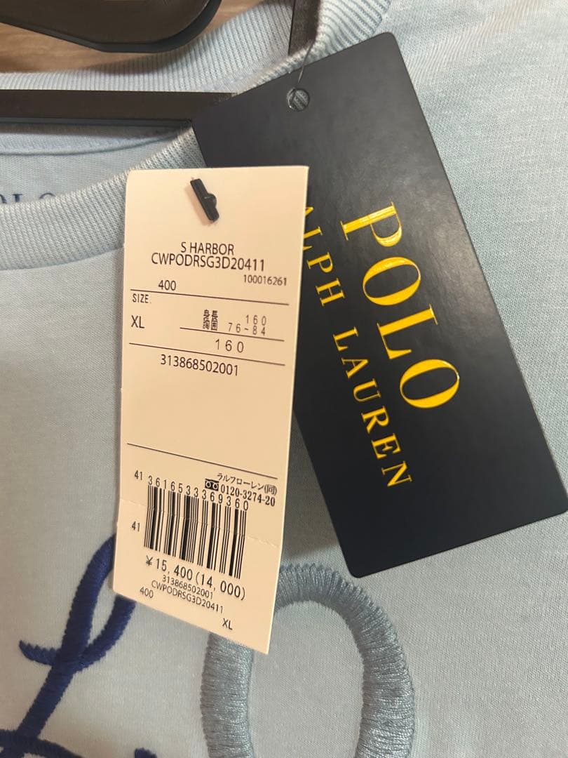 《お値下げしました》ポロラルフローレン　160 タグ付き　新品未使用　ワンピース