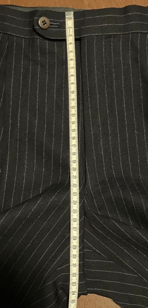 【秋冬最終セール‼️ビームスFオーダースーツ】カシミア混イギリス生地・ネイビー48