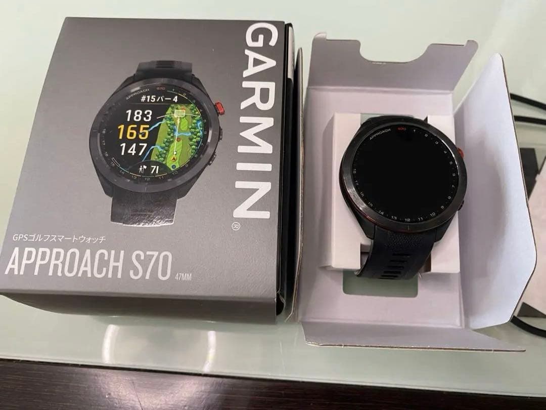 ゴルフナビ ランキング1位 Garmin Approach S70 47mm