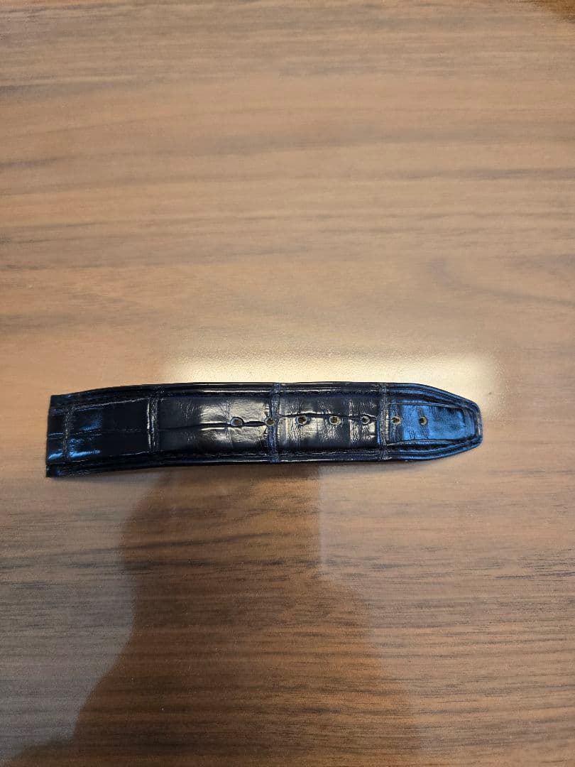 IWC 純正 ポルトギーゼ 黒レザーベルト 箱付き Dバックル用 20mm